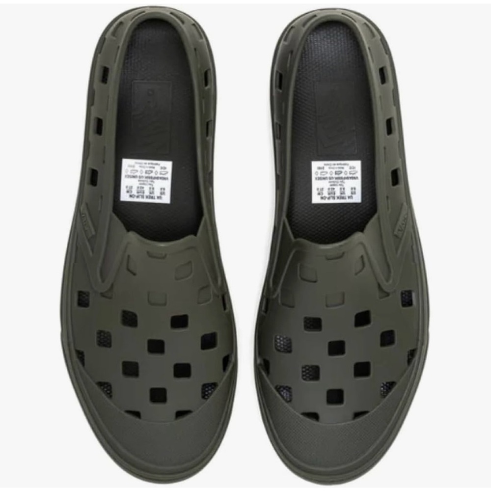 Vans Unisex Gray Slip-On Shoes